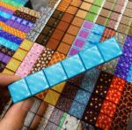Magnētiskais konstruktors Minecraft stilā – 200 detaļas zaļā kastē - Image 4