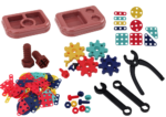 3D konstruktora komplekts ar skrūvgriezi un urbjmašīnu DIY kastē - Image 3