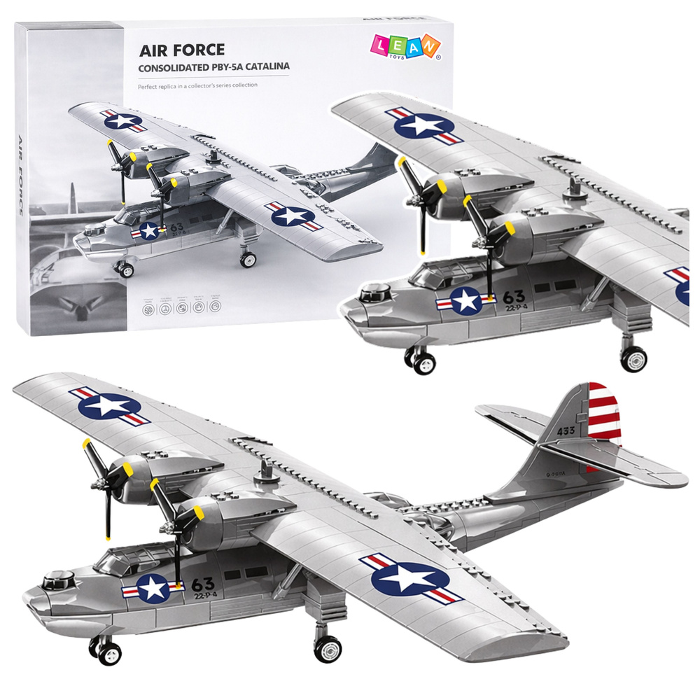 eng_pl_Construction-Blocks-Airplane-PBY-5A-Catalina-364-el-24719_1 Konstruktors lidmašīna PBY-5A Catalina - Image 1