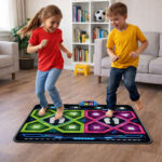 Dubultais LED deju paklājs bērniem 105 x 90 cm - Image 3