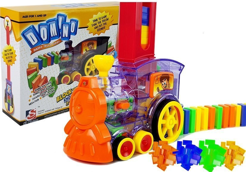 eng_pl_LED-Locomotive-Arranges-Domino-Train-Building-Blocks-Puzzle-7562_1 Domino vilcieniņš ar LED gaismām un skaņu – 80 klucīši - Image 1