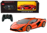 Tālvadības auto R/C 1:24 RASTAR Lamborghini Sian – oranžs