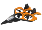 Tālvadības RC lidmašīna “Orange Fighter” - Image 2