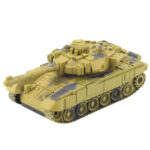 RC tanks T90 ar gaismām, skaņām un rotējošu torni 1:18 - Image 2
