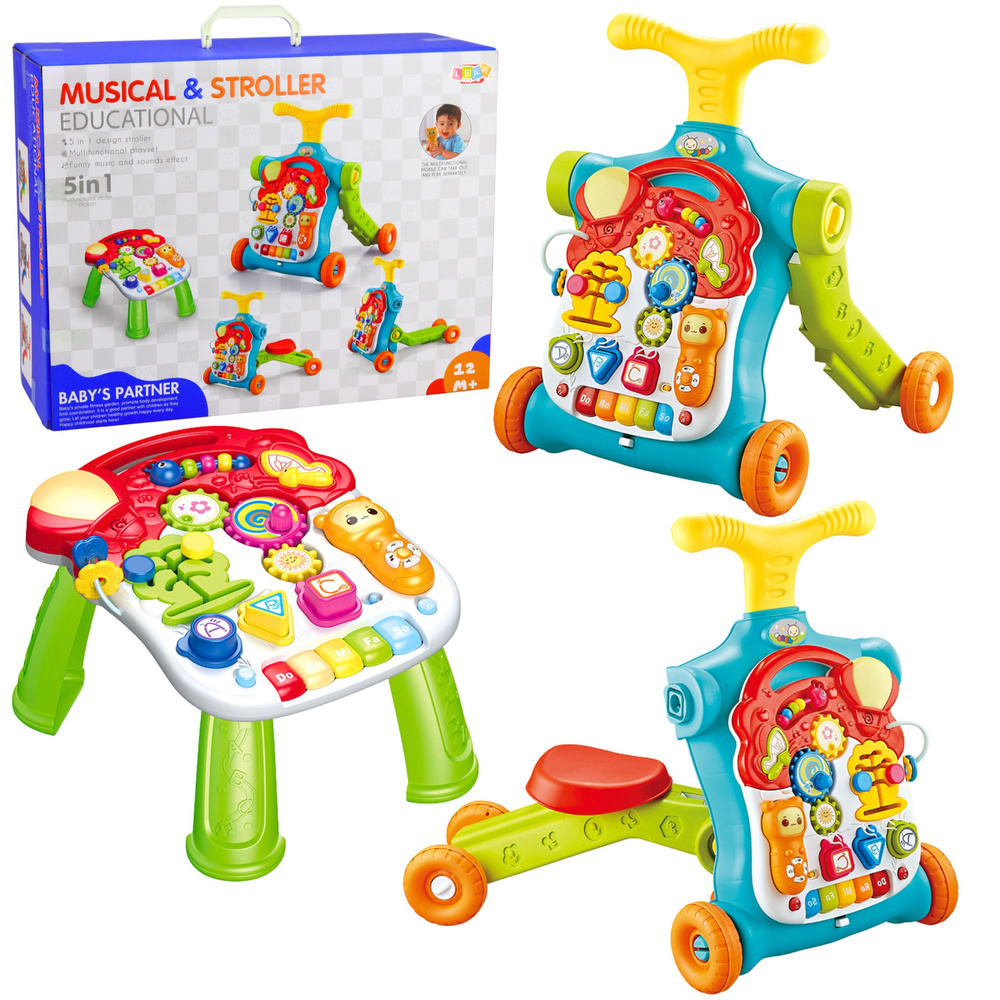 eng_pl_Walker-Pusher-Scooter-Educational-Table-Interactive-Panel-5-in-1-Colorful-30819_1 5-in-1 daudzfunkcionālais staigulītis bērniem - Image 1
