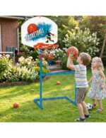 2in1 basketbola grozs un futbola vārti ar bumbu - Image 2