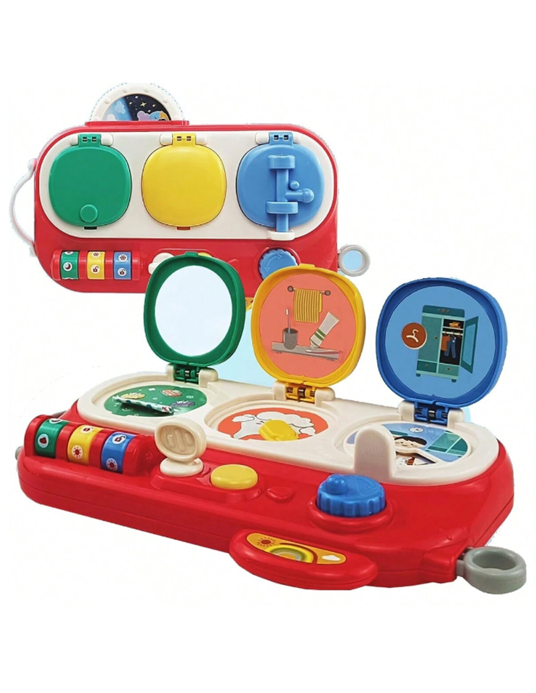 woopie-baby-discover-and-check-manipulative-educational-toy BABY attīstošā manipulāciju rotaļlieta “Discover & Check” - Image 1
