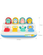 BABY attīstošā rotaļlieta “Izlecošie dzīvnieciņi” - Image 3