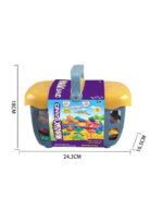 Kinētisko smilšu komplekts 0.8 kg groziņā ar formiņām - Image 3