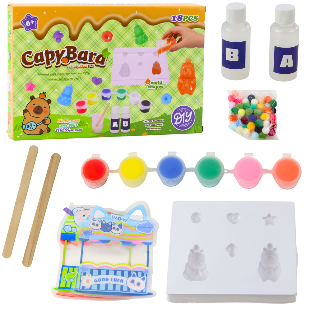 eng_pl_Creative-Kit-for-Creating-DIY-Gel-Figures-Capybara-18-pcs-27750_1 Kapibaras gela figūriņu veidošanas komplekts DIY – 18 daļas - Image 1