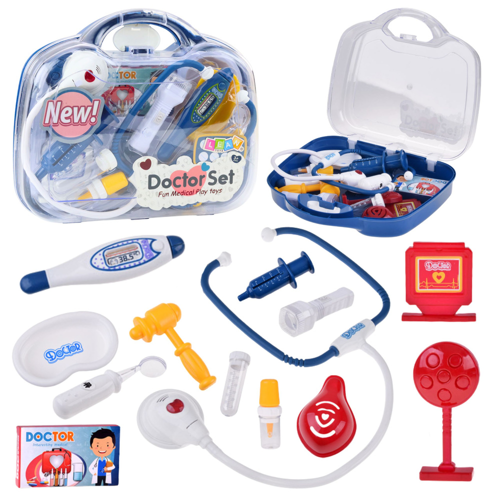eng_pl_Little-Doctor-Interactive-Set-in-a-Suitcase-with-Lights-and-Sounds-28691_1 Interaktīvais Mazā Ārsta Komplekts Koferītī - Image 1