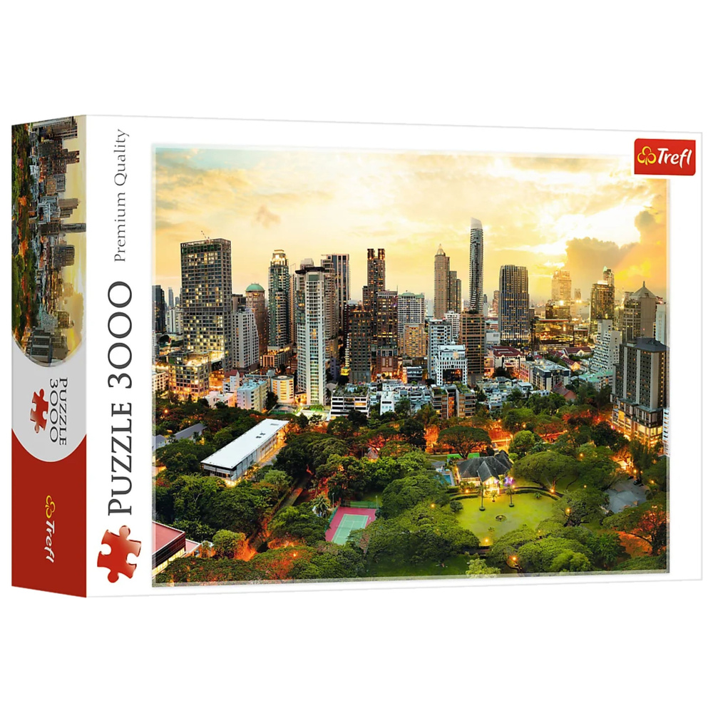 eng_pl_Puzzle-3000-Sunset-in-Bangkok-Trefl-33060-27839_1 Puzle "Bangkokas saulriets" – 3000 detaļas - Image 1