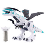 RC Dinozaurs robots ar tālvadības pulti un gaismas efektiem - Image 2