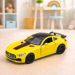 Metāla sporta auto 1:32 ar gaismām un skaņām - Image 2