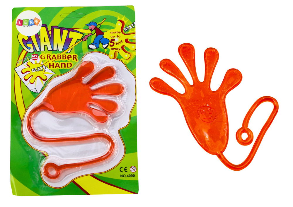 eng_pl_Sticky-Hand-Elastic-Slime-Orange-17234_1 “Sticky Hand” elastīgā rotaļlieta - Image 1