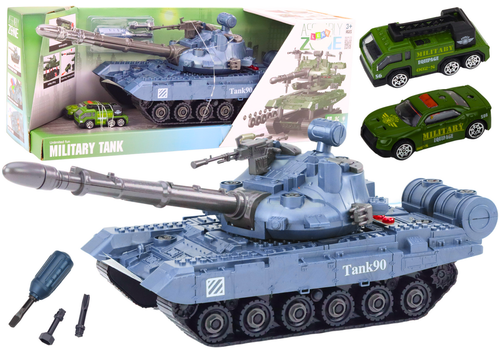 eng_pl_Tank-Military-Vehicle-DIY-Disassembly-Blue-Sounds-Suspension-Kit-18659_1 Militārais tanks ar izjaucamu konstrukciju un skaņas efektiem - Image 1