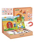 Magnētiskā puzle "Ferma" – 73 detaļas