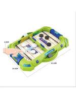 2-in-1 Mini Hokejs un Pinbola Sacīkšu Arkādes Spēle - Image 3