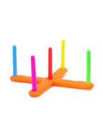 3 vienā Prasmju Spēļu Komplekts – Riņķu Mešana, Cornhole un Klasītes - Image 7
