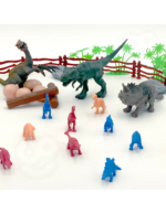 Dinozauru Figūriņu Komplekts – 40 Gab. - Image 2