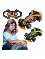Tālvadības Sacīkšu Auto RC Racing Car ar LED Gaismām un Tvaika Efektu