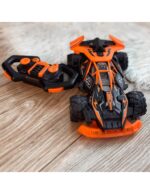 Tālvadības Sacīkšu Auto RC Racing Car ar LED Gaismām un Tvaika Efektu - Image 2