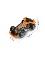 Tālvadības Sacīkšu Auto RC Racing Car ar LED Gaismām un Tvaika Efektu - Image 4