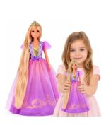 Princese Lili lelle ar gariem matiem un aksesuāriem