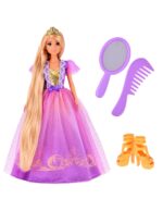 Princese Lili lelle ar gariem matiem un aksesuāriem - Image 2